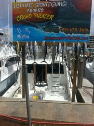 Ultimate Sportfishing Aboard the Crowd Pleaser Hatteras Boat image 0