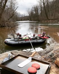 Lucky Strips Fly Co. River Rat Boat image 0