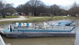 Johnny's Cat Fish Guide Service JC TriToon Boat image 0