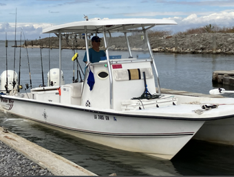 Geaux Fishing Charters Twin Vee Catamaran Boat