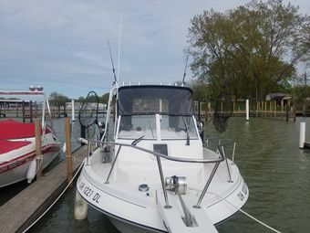 Captain Jack With Fishin Jack Charters Champion boat