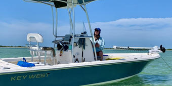 K Team Fishing Charters Key West Boat