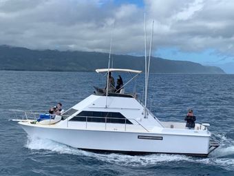 Go Fishing Hawaii Hatteras Boat