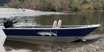 Vancouver Island Sportfishing Custom flat bottom (Jet boat) Boat
