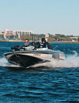 AJ's Bass Guides Skeeter Boat