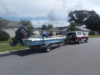 Blue Cyclone Inland Charters Champion (Flats boat) Boat