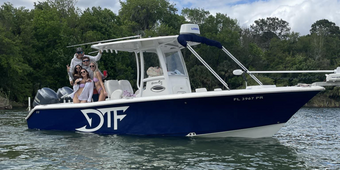 Slime Time Fishing Charters Sea Hunt Boat