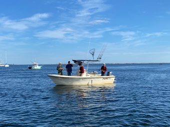Polaris Fishing Charters Parker boat