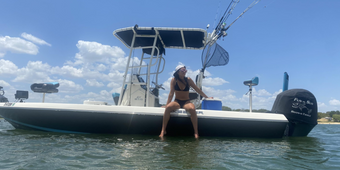 Hundley’s Guide Service Skeeter Boat