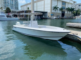 Reelit Charters Contender boat