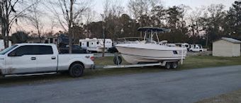 Chatham Inshore Charters Aquasport boat