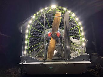 Coosa River Outfitters Airboat Boat