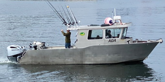A-Z Sportfishing Charters Specmar Boat