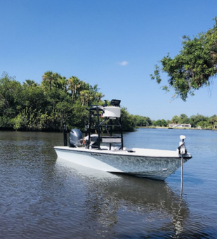 Captain Ed Zyak Guide Service Custom Bay Boat Boat