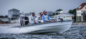 Apalach Inshore Hell's Bay Boatworks boat
