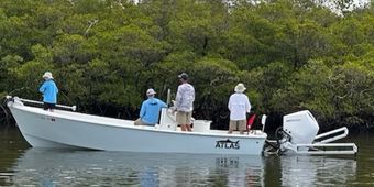 Naples Backwater Fishing Charters Atlas Boatworks (Bay boat) Boat