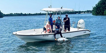 SuFishNSea Boston Whaler boat