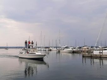 Traverse City Charter Fishing Luhrs Boat