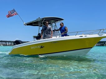 Taz's Excursions Donzi (Center console) boat
