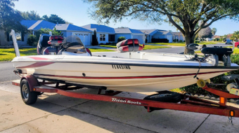 DnA's Guide Service Triton Boats Boat