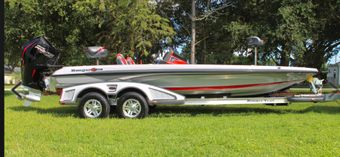 Corky & Tangie’s Guided Bass & Crappie Fishing Tours Ranger Boat