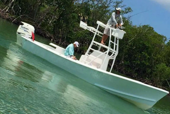 30A Shallow Water Guide Service Hanson Boat