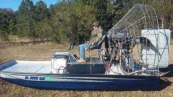 Taylor's Pokin' Fun Airboat Adventures & Fishing Charters Marsh Masters Boat