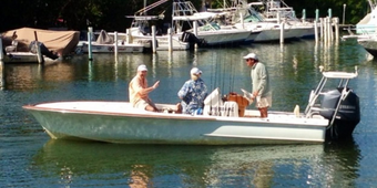 Go Tarpon PR Fishing Charters Bayshore Boat