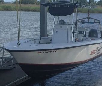 Reel Busy Shark Charters Parker Boat