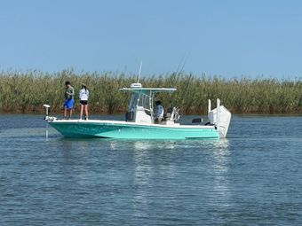 Last Day Sportfishing Blue Wave Boat