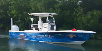 Reel Easy Charters Conch Boat
