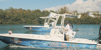 Reel Easy Charters Conch Boat
