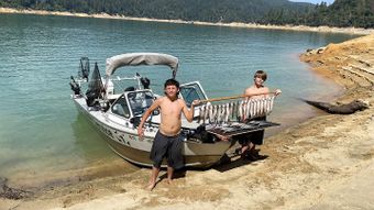 J & A Guide Service Jetcraft (Aluminum fishing) Boat
