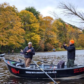Locked with Lorensen Hyde Boat
