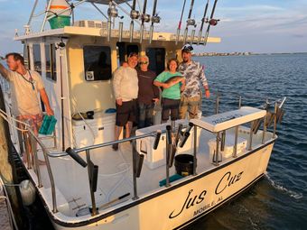 Jus Cuz Fishing Charters Sea Harvester Boat