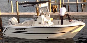 Cape Cod Fishing Adventures HydraSports Vector boat