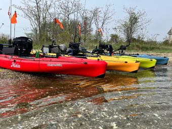 Rhode Island Kayak Fishing Adventures Hobie boat
