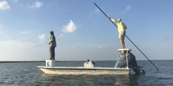 Shallow Water Safaris Maverick Boat