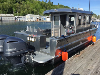 The Alaska Catch Crozier Craft boat