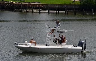 Coastal Native Fishing Charters Skeeter Boat