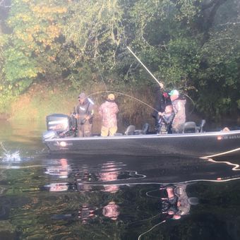 Matt Halseth Guide Service Willie Boats boat