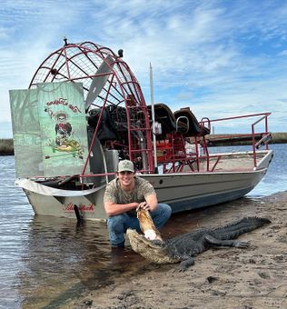 Swift Creek Outfitters Poorboy's Performance Airboats Boat