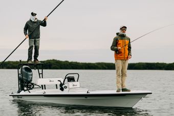 Captain Austin McWhorter Maverick 17 HPX-S boat