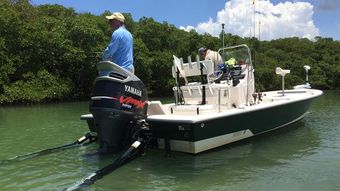 Naples Fishing Charters with Chasin' Tails Pathfinder boat