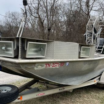 Josh Guin's Outdoor Adventures Custom boat