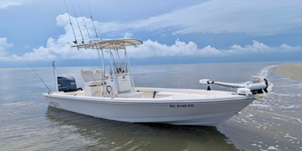 Crosby Coastal Charters Pathfinder Boat