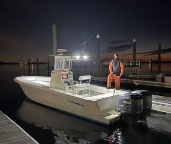 BunkerDown Charters Center console Contender Boat