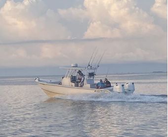 Rooster Tail Fishing Charters Ameracat boat