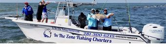 In The Zone Fishing Charters Boston whaler and Grady white Boat