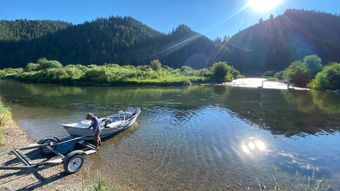 Western River Angler Hyde Drift Boats Boat
